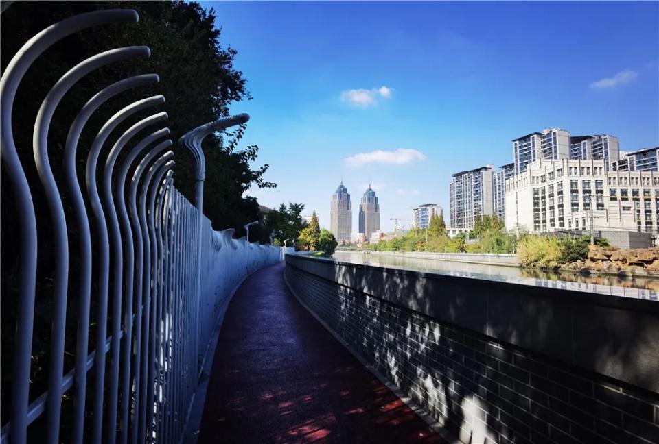 转载美丽中国483苏州河健身步道